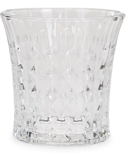 Sturdy Party Perfect Clear Glass Whiskey Glasses | 200ml | 4 x 4 inches
