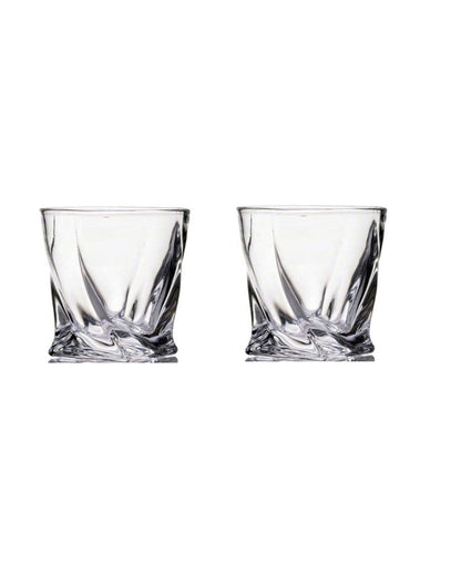 Weighted Bottom Whiskey Glasses | 270ml | 4 x 4 inches