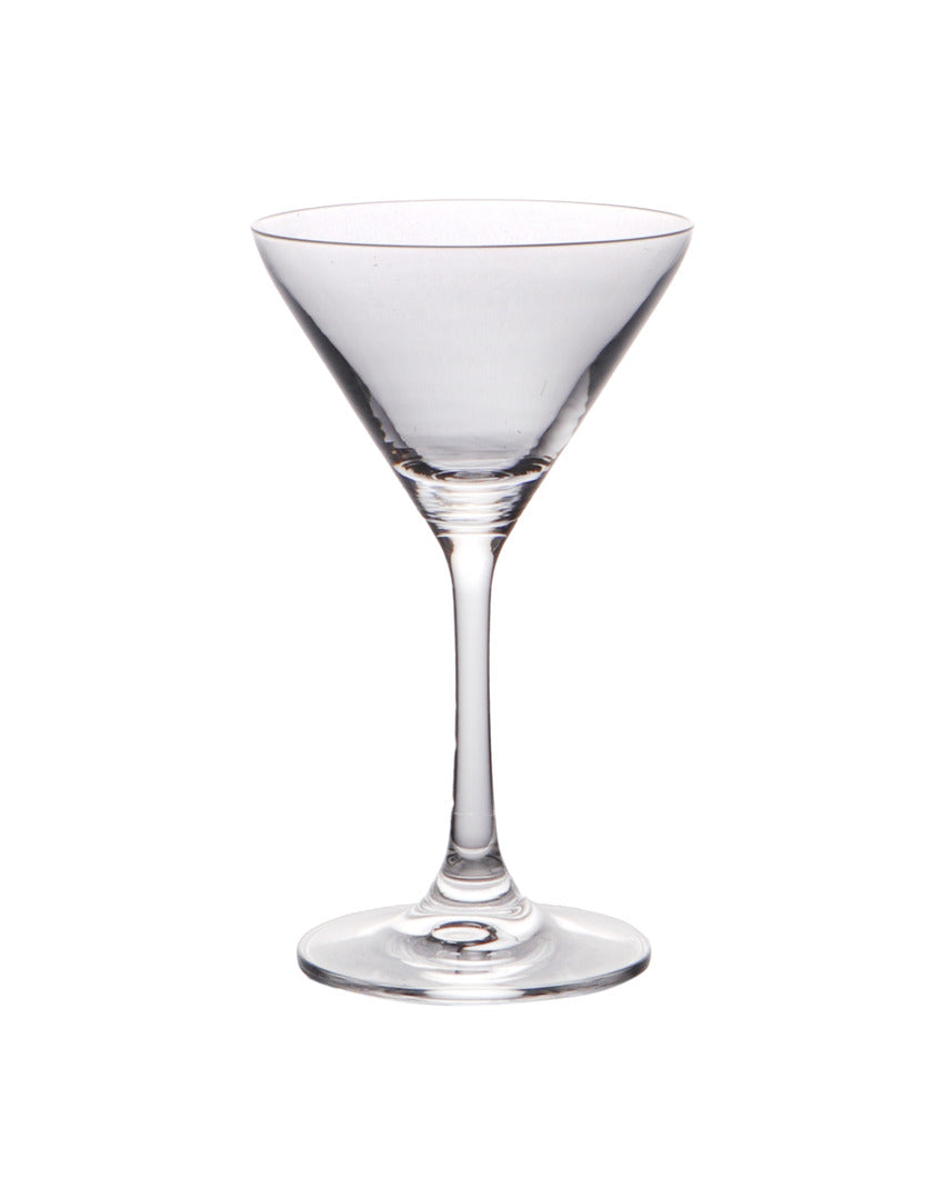 Clear Chic Cocktail Glasses | Set of 6 | 135 ML | 6 x 4 x 2 inches