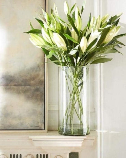 Crystal Clear Creations Stunning Glass Vase | 3 x 6 inches