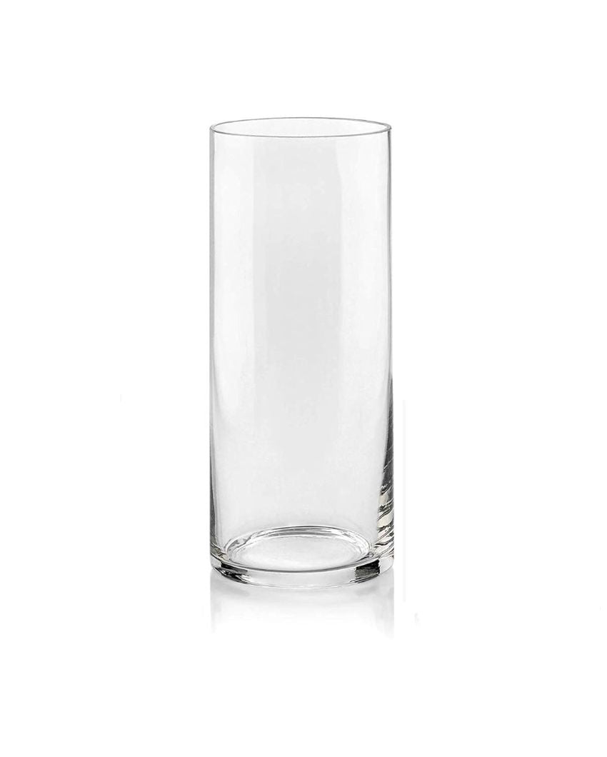 A Clear Choice Glass Vase | 4 x 10 inches