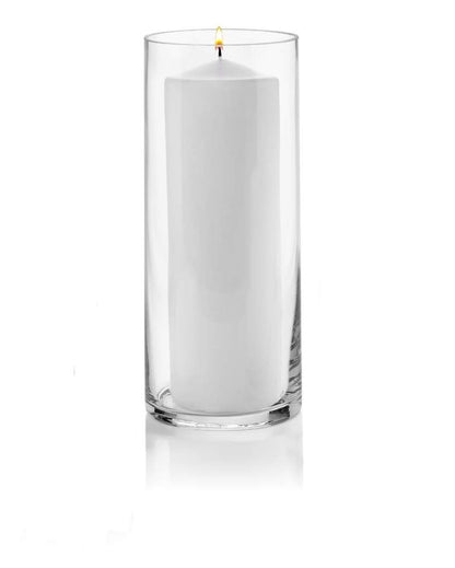 Pure Elegance Glass Vase | 4 x 12 inches