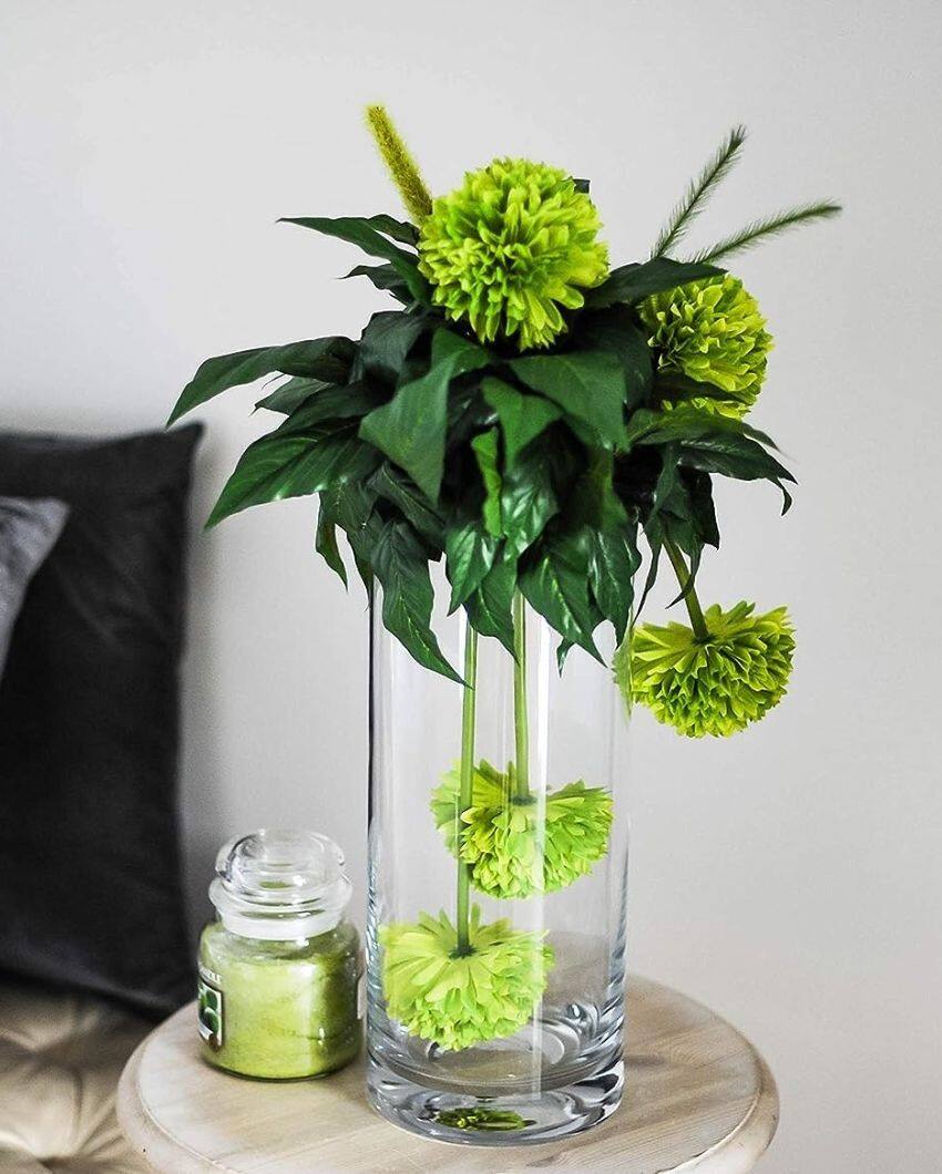 Pure Elegance Glass Vase | 4 x 12 inches