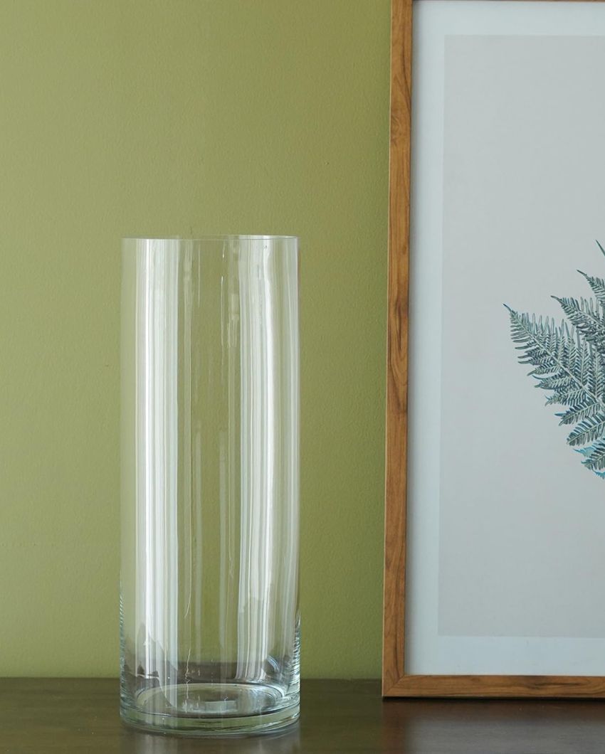 Elevating Decor With Glass Vase | 4 x 16 inches