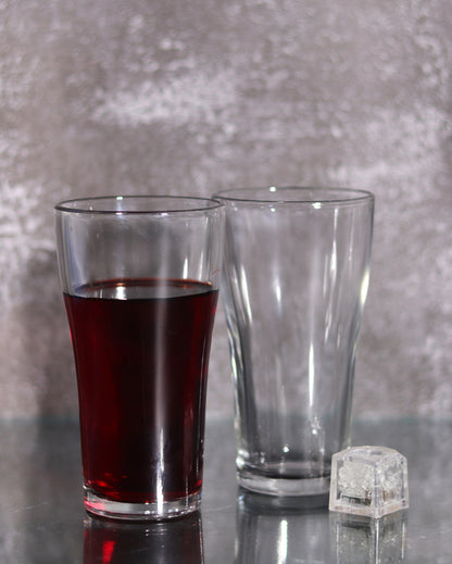 Clear Premium Mixed Juice and Water Glasses | Set of 6 | 340 ML | 15 x 8 x 5 inches