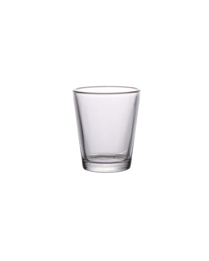 Clear Top Quality Shot Glasses | Set of 6 | 50 ML | 6 x 5 x 3 inches