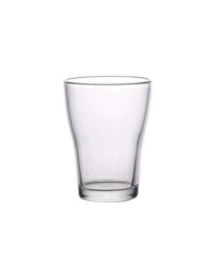 Clear Chic Coffee and Juice Glasses | Set of 6 | 150 ML | 10 x 7 x 5 inches