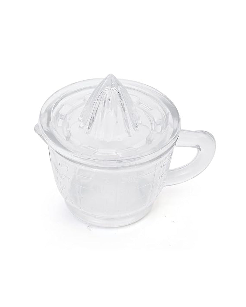 Clear Hand Glass Juicer | 200 ML | 8 x 6 inches