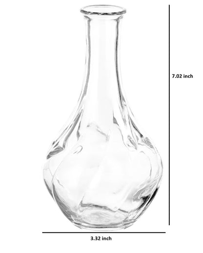 Perfect Reflection Glass Vase | 3 x 7 inches