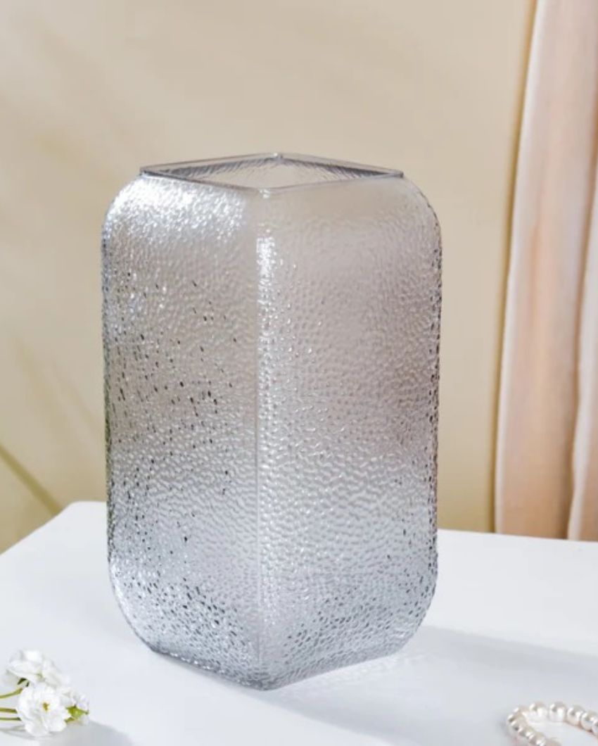 Elevate Your Decor With Glass Vase | 4 x 4 x 8 inches