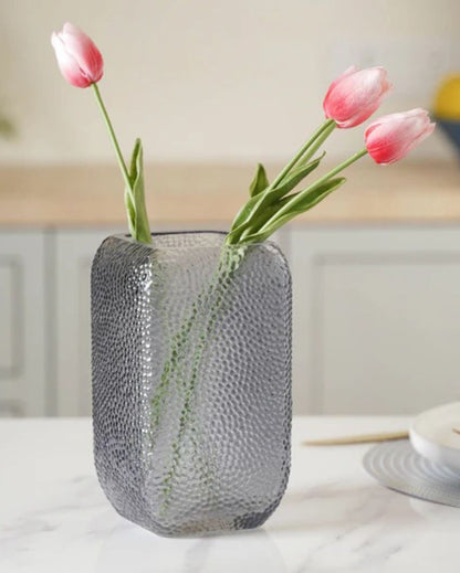 Elevate Your Decor With Glass Vase | 4 x 4 x 8 inches