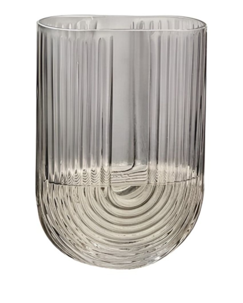 Timeless Elegance Glass Vase | 4 x 8 inches