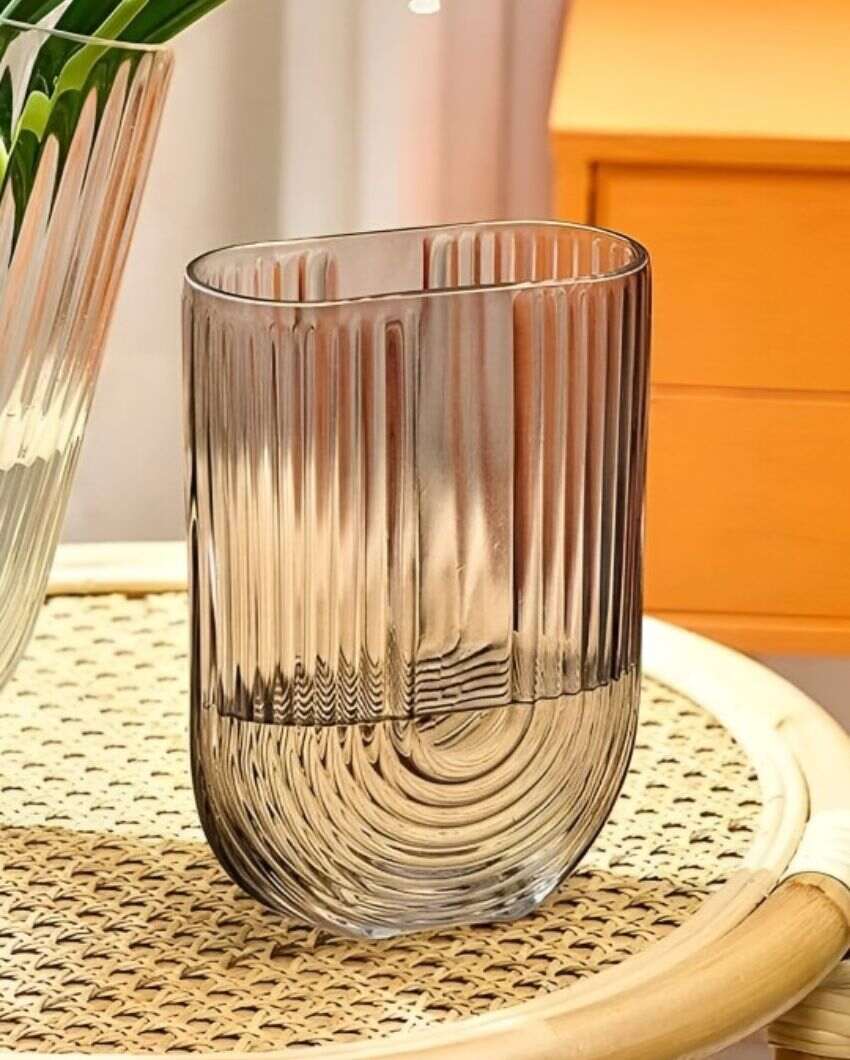 Timeless Elegance Glass Vase | 4 x 8 inches