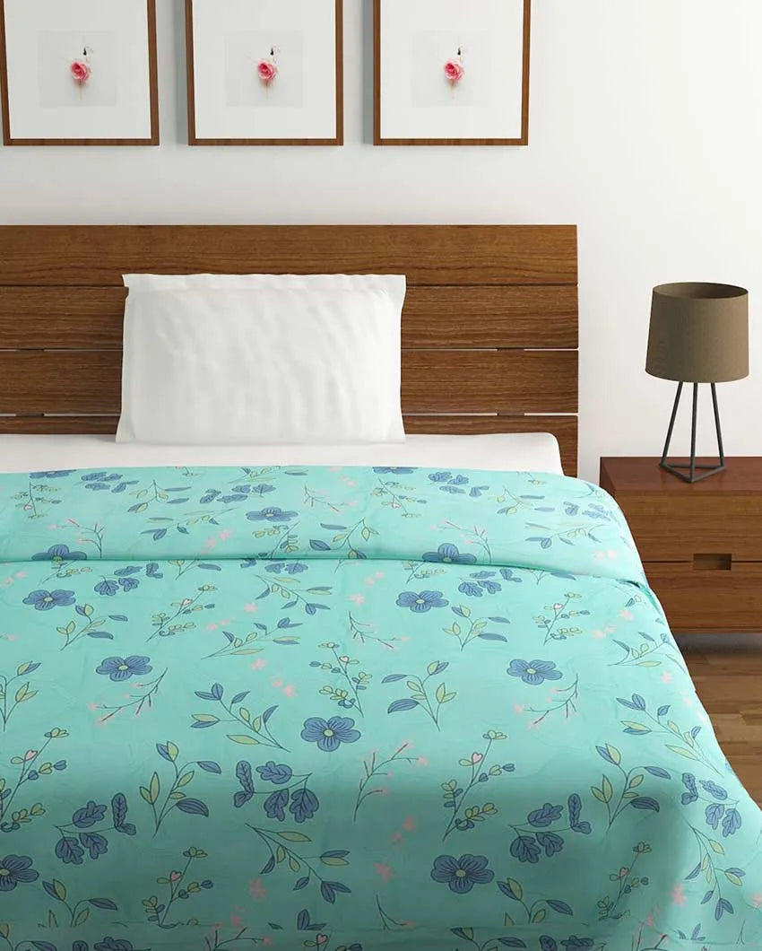 Floral Printed Comforter Single Bed