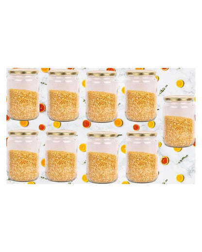 Versatile Somil Clear Glass Storage Jar for Kitchen Use | 1000 ML | 4 x 4 inches