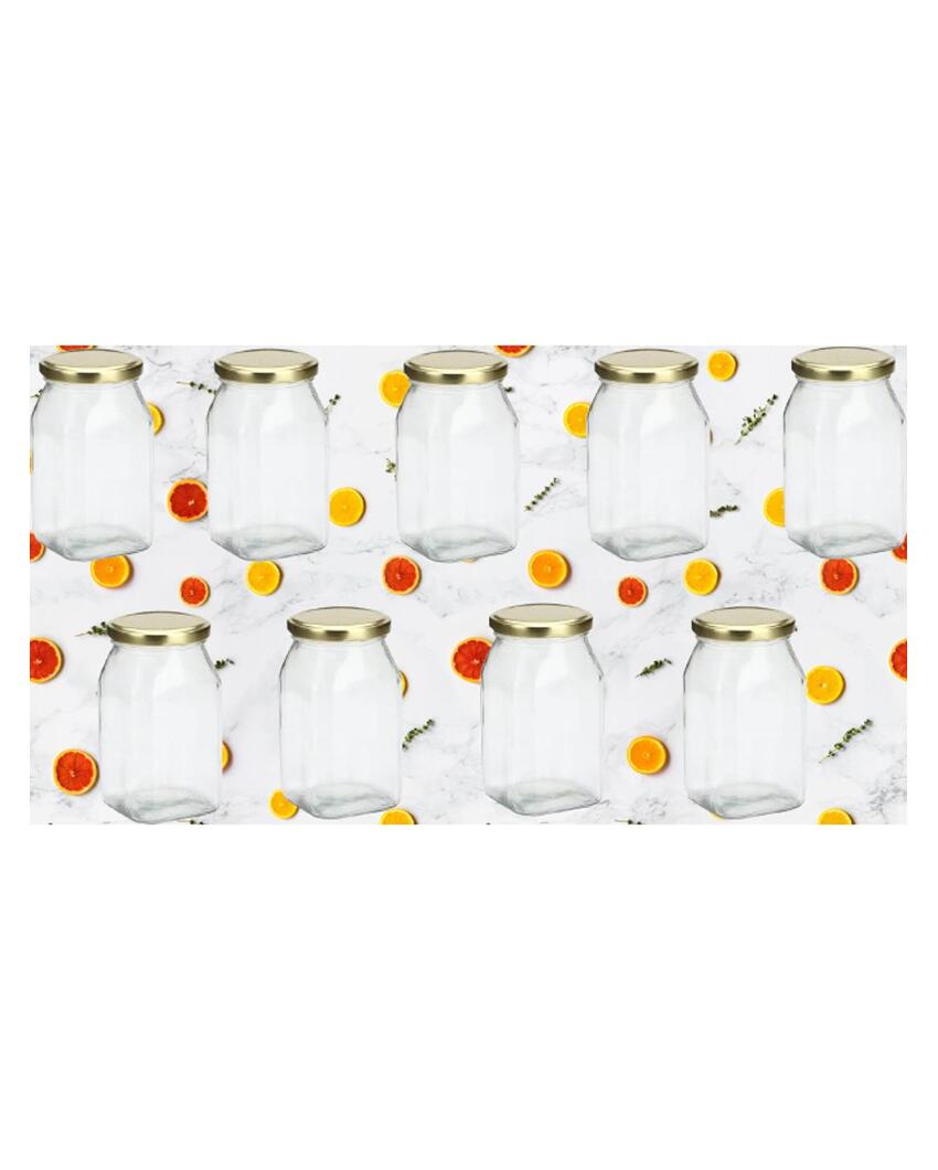 Somil Compact Glass Jar for Home and Kitchen Storage Needs | 400 ML | 3 x 3 inches