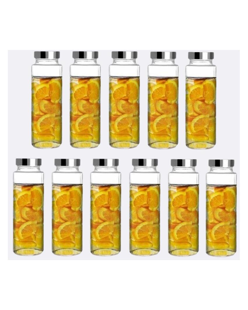 Stylish Somil Clear Glass Jar for Kitchen and Home Organization | 750 ML | 3 x 3 inches