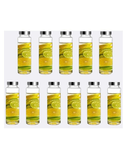 Somil Clear Glass Jar for Efficient Kitchen Storage | 750 ML | 3 x 3 inches