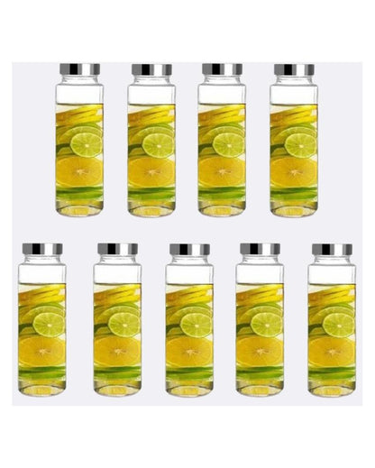 Somil Clear Glass Jar for Efficient Kitchen Storage | 750 ML | 3 x 3 inches