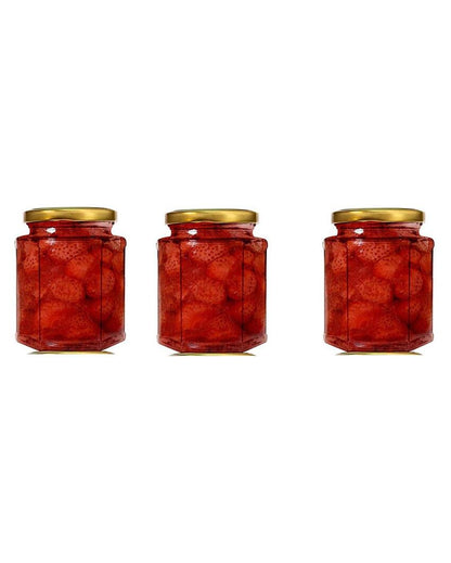 Medium Clear Glass Jar for Kitchen Storage and Organization | 400 ML | 4 x 5 inches