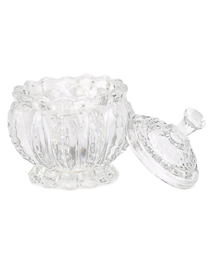 Clear Versatile Glass Jar for Storing Small Kitchen Essentials | 150 ML | 4 x 5 inches