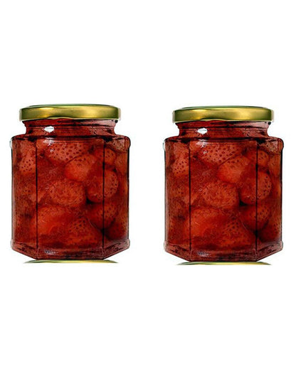 Clear Glass Cookie Jar for Kitchen and Pantry | 200 ML | 4 x 4 inches