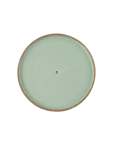 Crackled Porcelain Matt 2 Tier Snack Plate