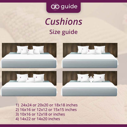 Raalhu Cotton Cushion Covers | 16 x 16 Inches