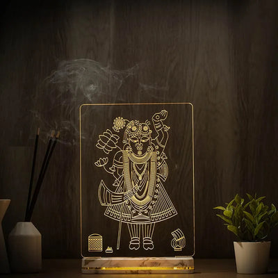 Krishna Lamp | With Rechargeable Battery