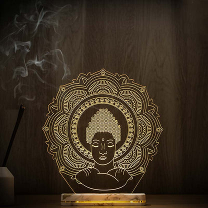 Classic Buddha Lamp | With Rechargeable Battery