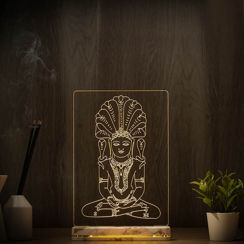 Parshwanath Lamp | With Rechargeable Battery