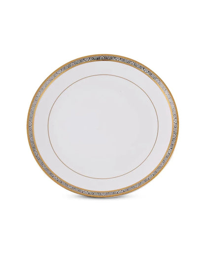 Luxe Coup Shape Porcelain Dinner Set | Pack  Of 33 Pcs