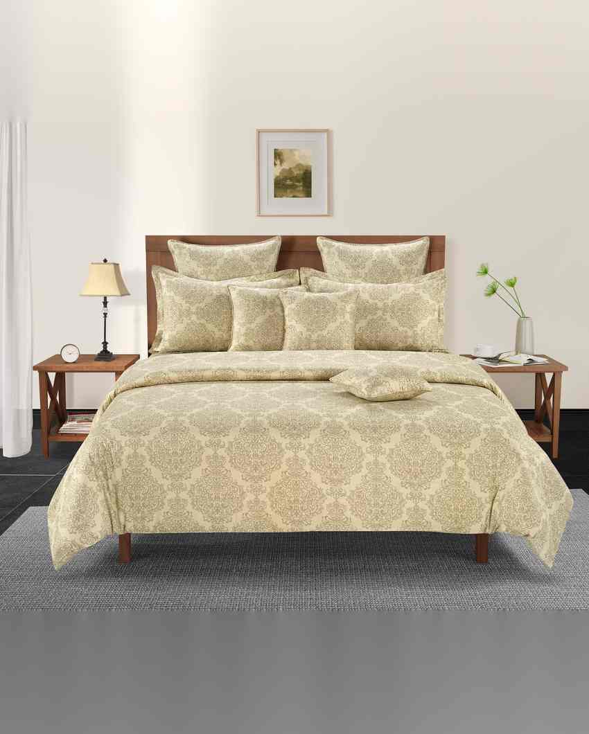 Elegant Gaatha Ethnic Pure Cotton AC Comforter | 108 x 90 inches