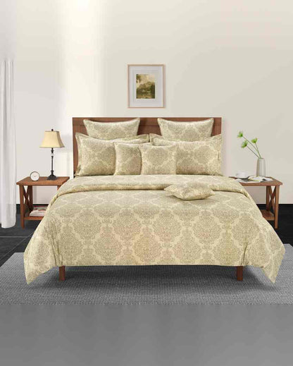 Elegant Gaatha Ethnic Pure Cotton AC Comforter | 108 x 90 inches