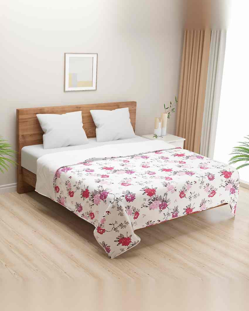 Classic Amelia Floral Pure Cotton Dohar | 100 x 90 inches