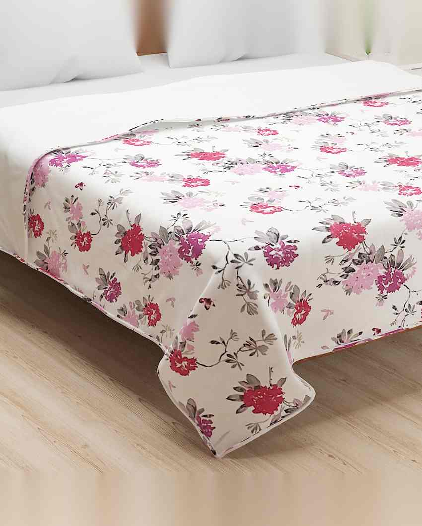 Classic Amelia Floral Pure Cotton Dohar | 100 x 90 inches