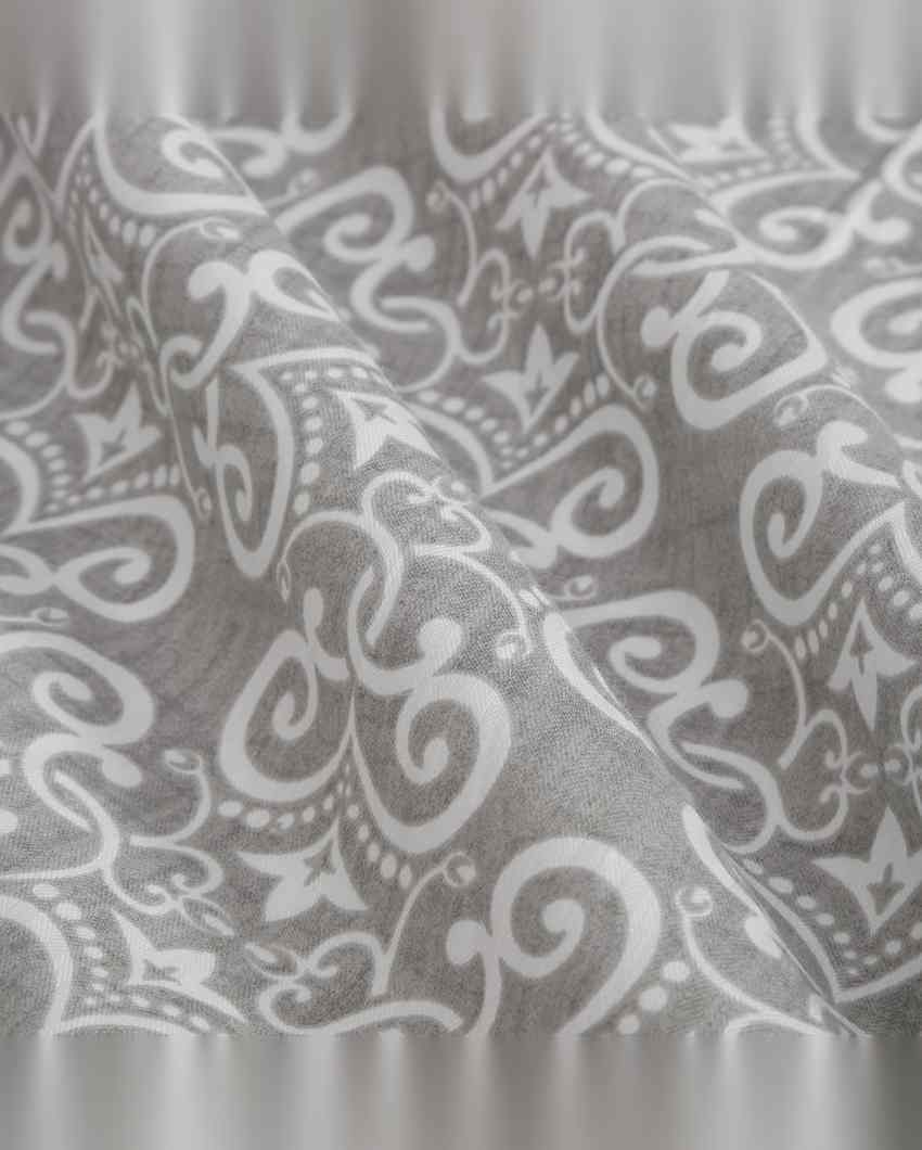 Soft Sienna Floral Pure Cotton Dohar | 100 x 90 inches