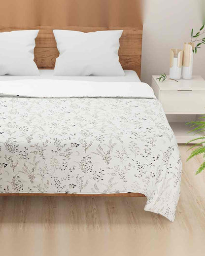 Elegant Roam Floral Pure Cotton Dohar | 100 x 90 inches