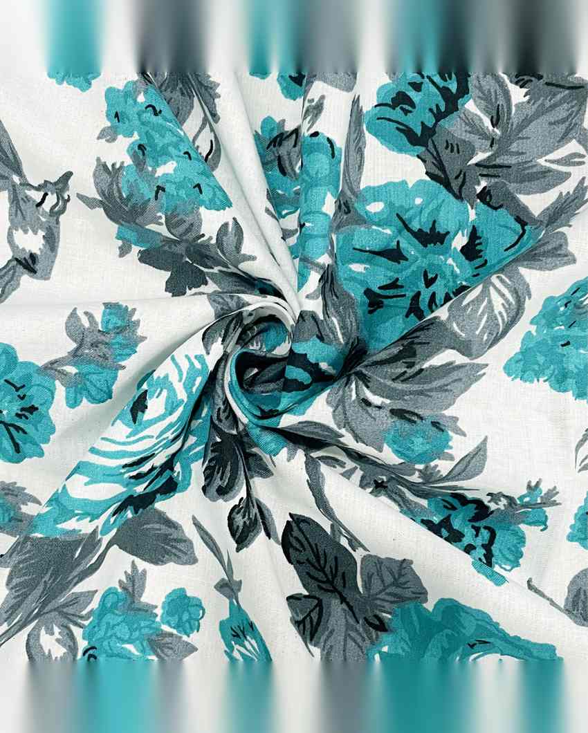 Classic Tessa Floral Pure Cotton Dohar | 100 x 90 inches