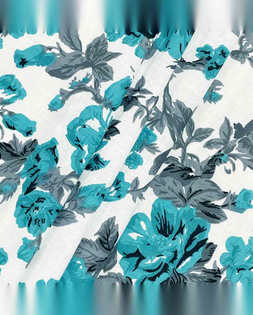 Classic Tessa Floral Pure Cotton Dohar | 100 x 90 inches