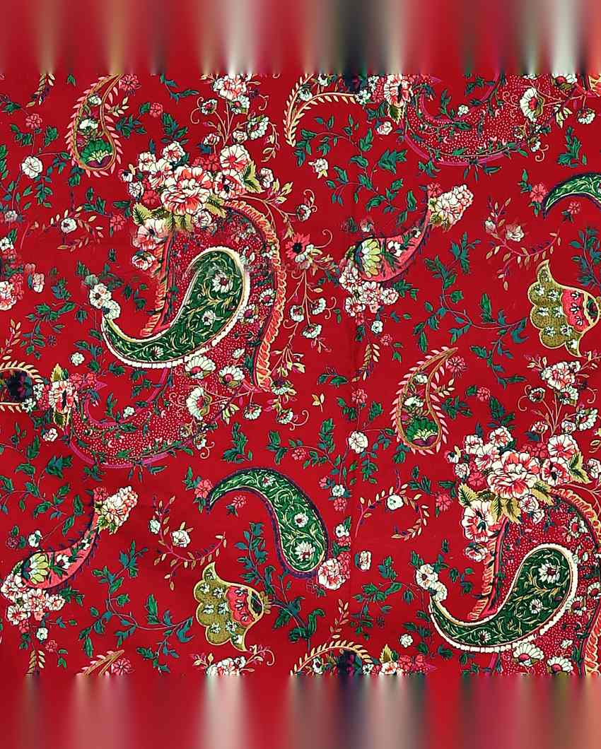 Elegant Margot Floral Pure Cotton Dohar | 100 x 90 inches