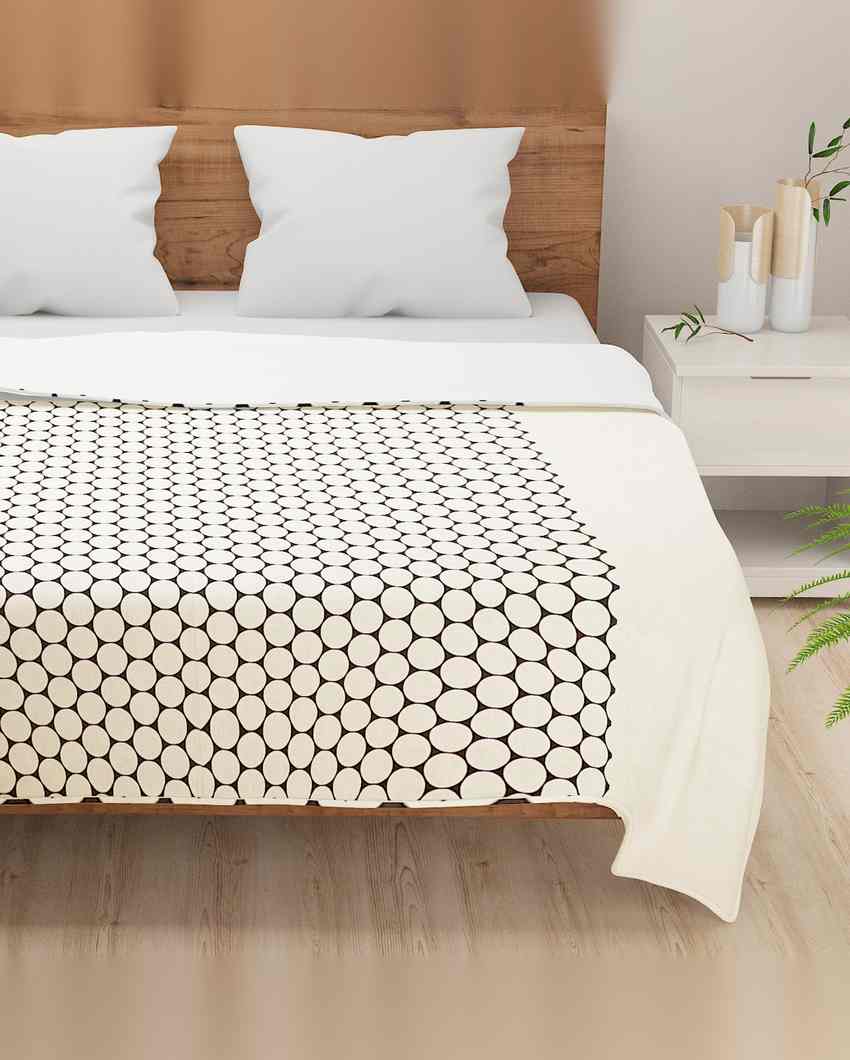 Modern Nora Geometric Pure Cotton Dohar | 100 x 90 inches