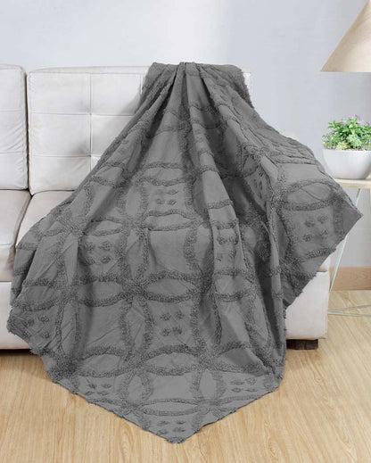 Star Unique Cotton Tufted Throw | 50x60 inches