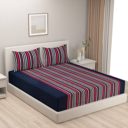 Magical Linea Cotton Double Bedding Set | Double Size | Multiple Colors Blue