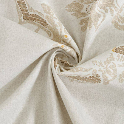 Grey Floral Premium Print Cotton Bedding Set Double Size