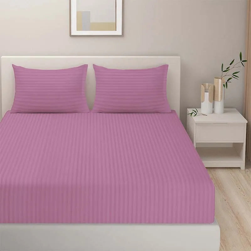 Grand Opal Polyester Bedding Set | Double Size | Multiple Colors Purple