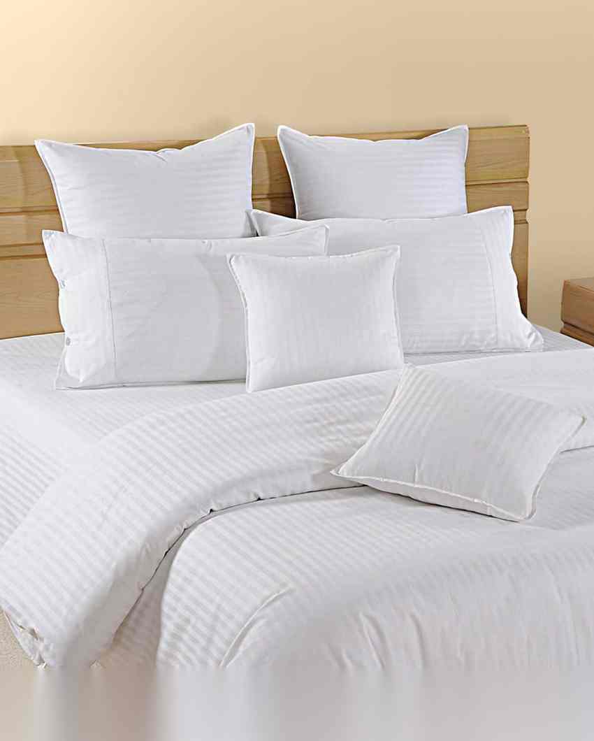 Chic Sonata Pure Cotton One Bedsheet With Two Pillow Covers Set