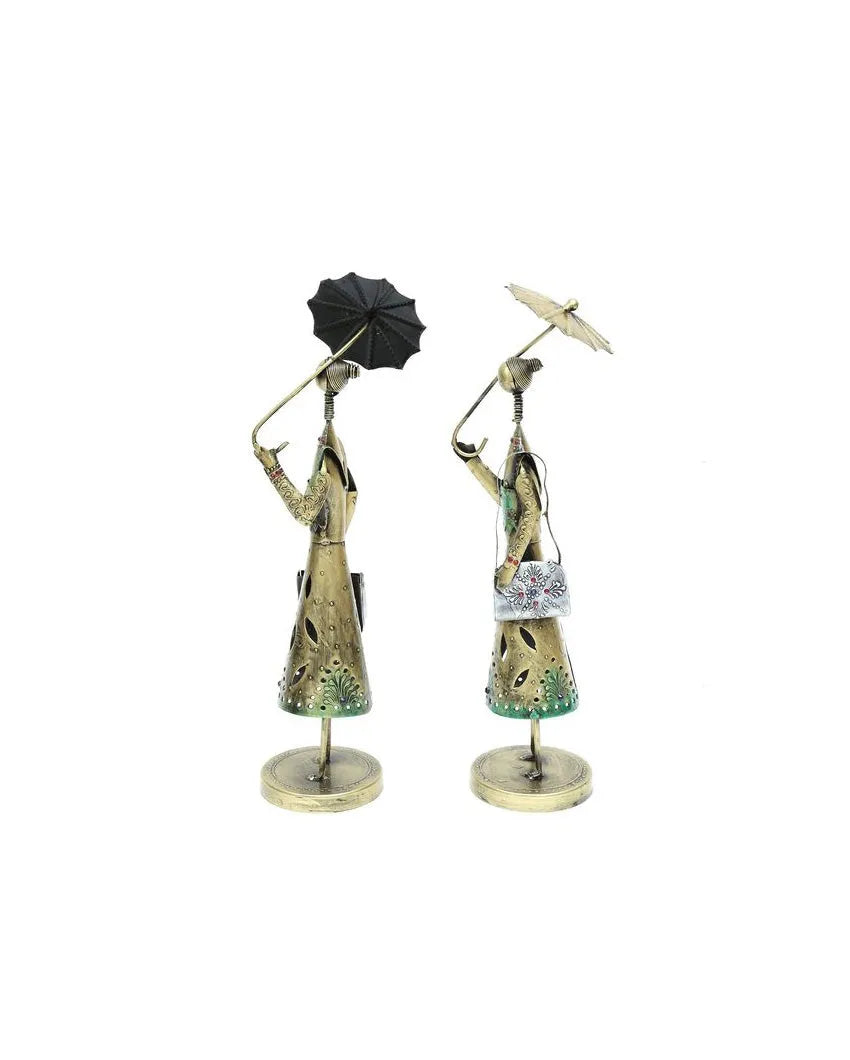 Umbrella Iron Doll | Set Of 2