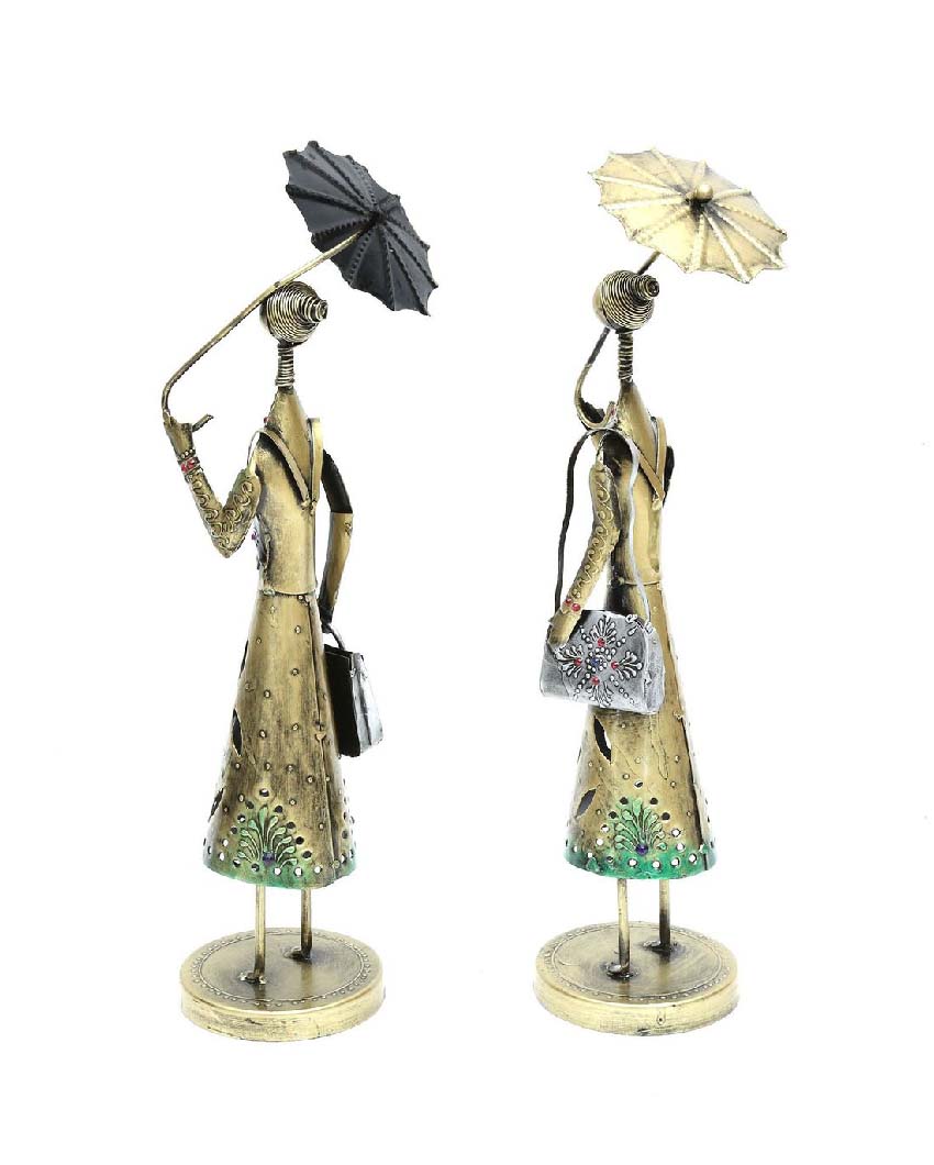 Umbrella Iron Doll | Set Of 2