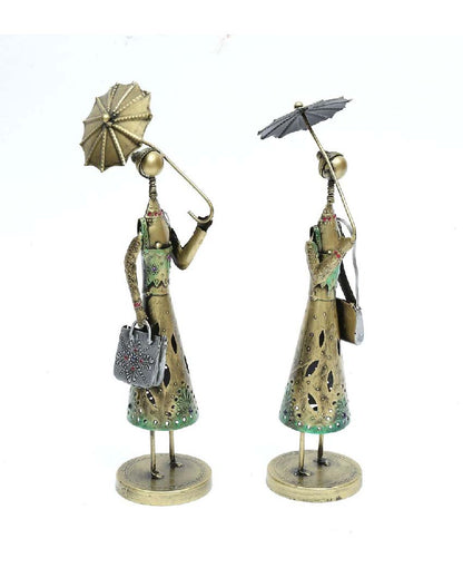 Umbrella Iron Doll | Set Of 2